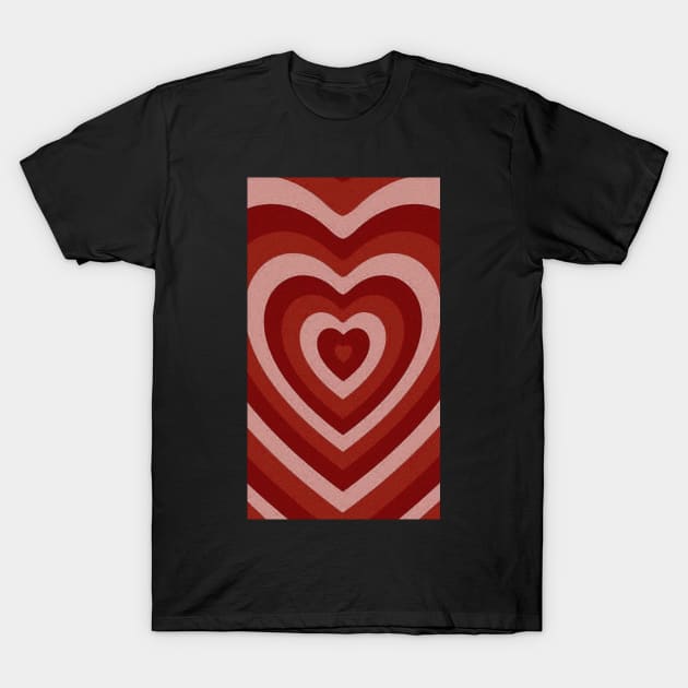 Hearts T-Shirt by aestheticand